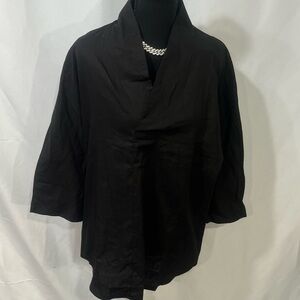 Elegant Black Women's Top
